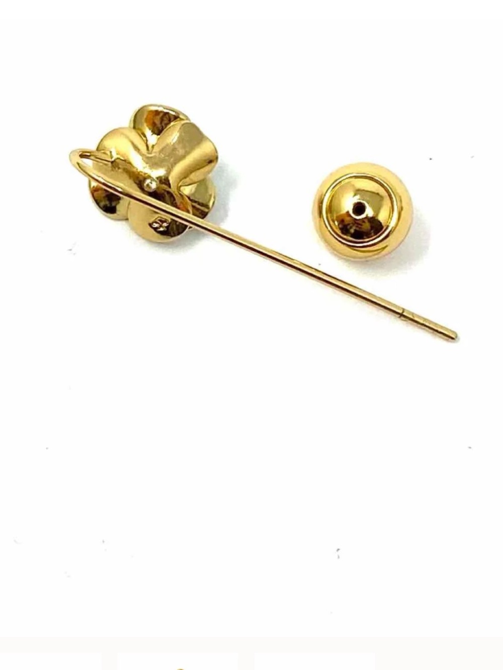 Kate Spade Shine On Flower Drop Earrings with Gold Accents - Picture 2 of 7